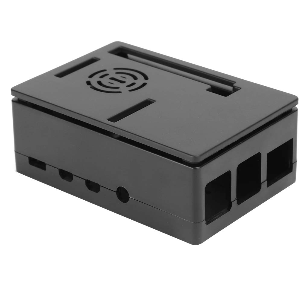 4 Model B Microcomputer Cooling Case - Black Shell for Desktop PC & Computer Cooling | Ideal for Home Office, Gaming, and Workstation Setups