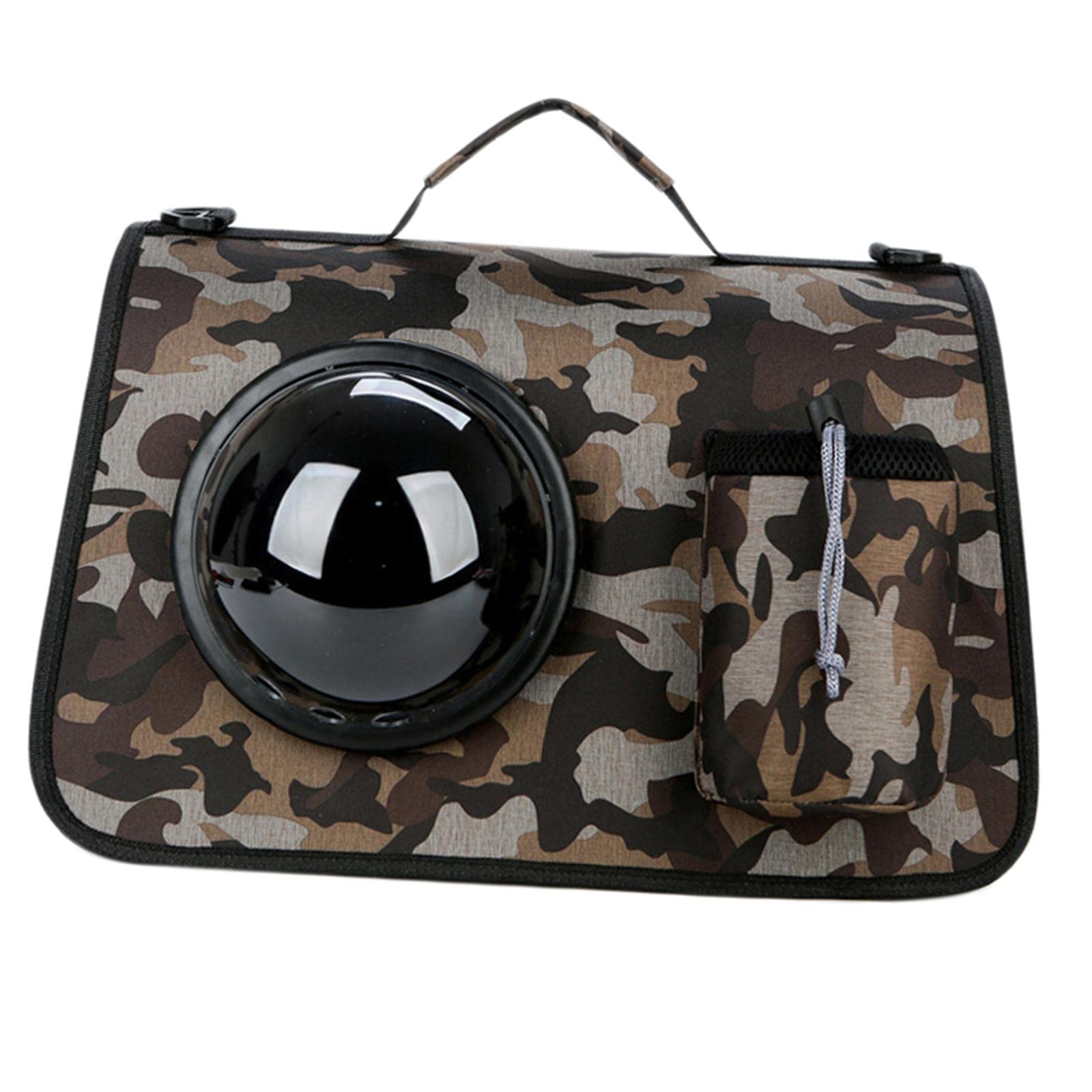 Enakshi 3D Camouflage Pet Carrier Bag for Dogs & Cats - Portable Travel Tote for Outdoor Cycling, Hiking & Adventures | Durable Pet Supplies & Accessories