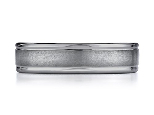 FJC Finejewelers 6mm Comfort Fit Tungsten Carbide Wedding Band for Men - Durable Polished Finish Ring for Anniversary, Engagement & Everyday Wear