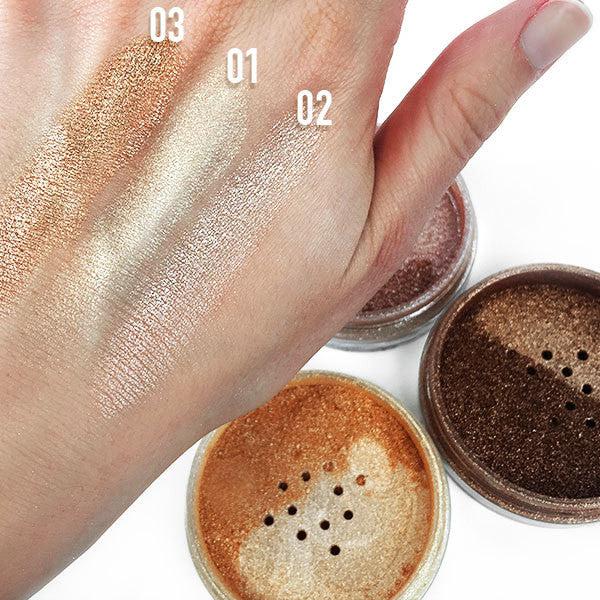 INGLOT Sparkling Dust FEB - Vegan & Cruelty-Free Loose Glitter for Face & Body - Perfect for Festivals, Cosplay & Special Occasions