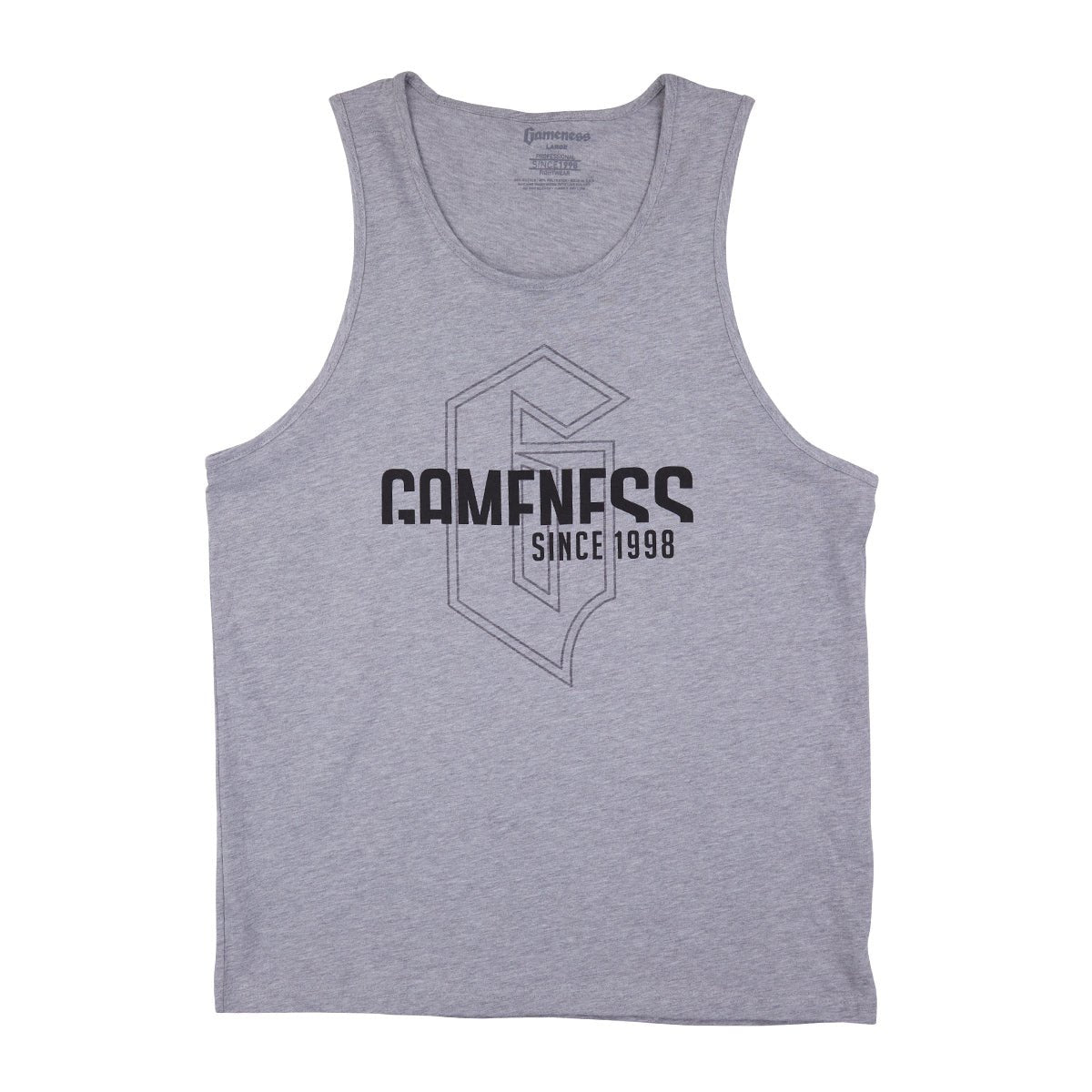 Gameness Since 1998 Men's BJJ Rash Guard Tank Top - Lightweight MMA Training Shirt for Brazilian Jiu-Jitsu, No-Gi Grappling & Combat Sports