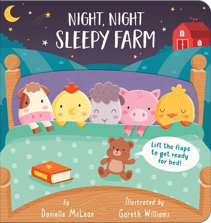 Night Night, Sleepy Farm - Soothing Bedtime Story Book for Kids | Perfect for Nursery, Preschool & Bedtime Routines