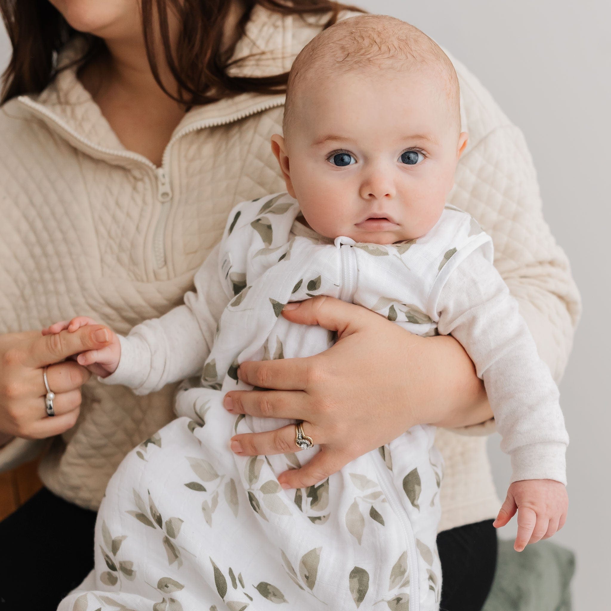 Organic Cotton Muslin Sleep Sack for Babies - Lightweight 0.7 TOG - Perfect for Nursery, Daycare & Travel