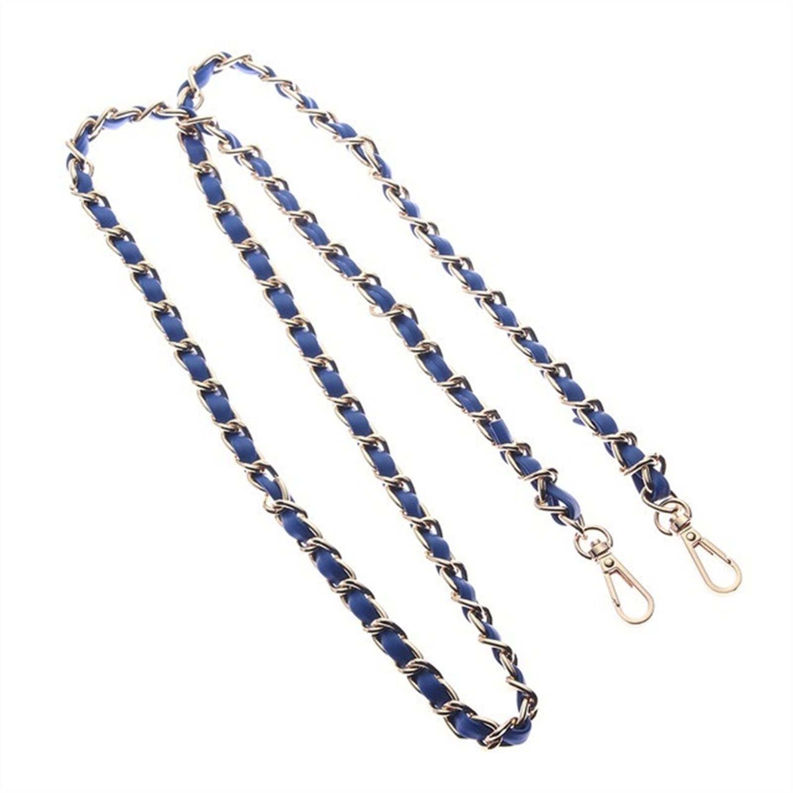 Detachable PU Leather Shoulder Bag Strap - Adjustable Long Replacement Belt for Handbags, Crossbody Bags & Purses (Blue) | Perfect for Everyday Use, Travel & Fashion Accessories