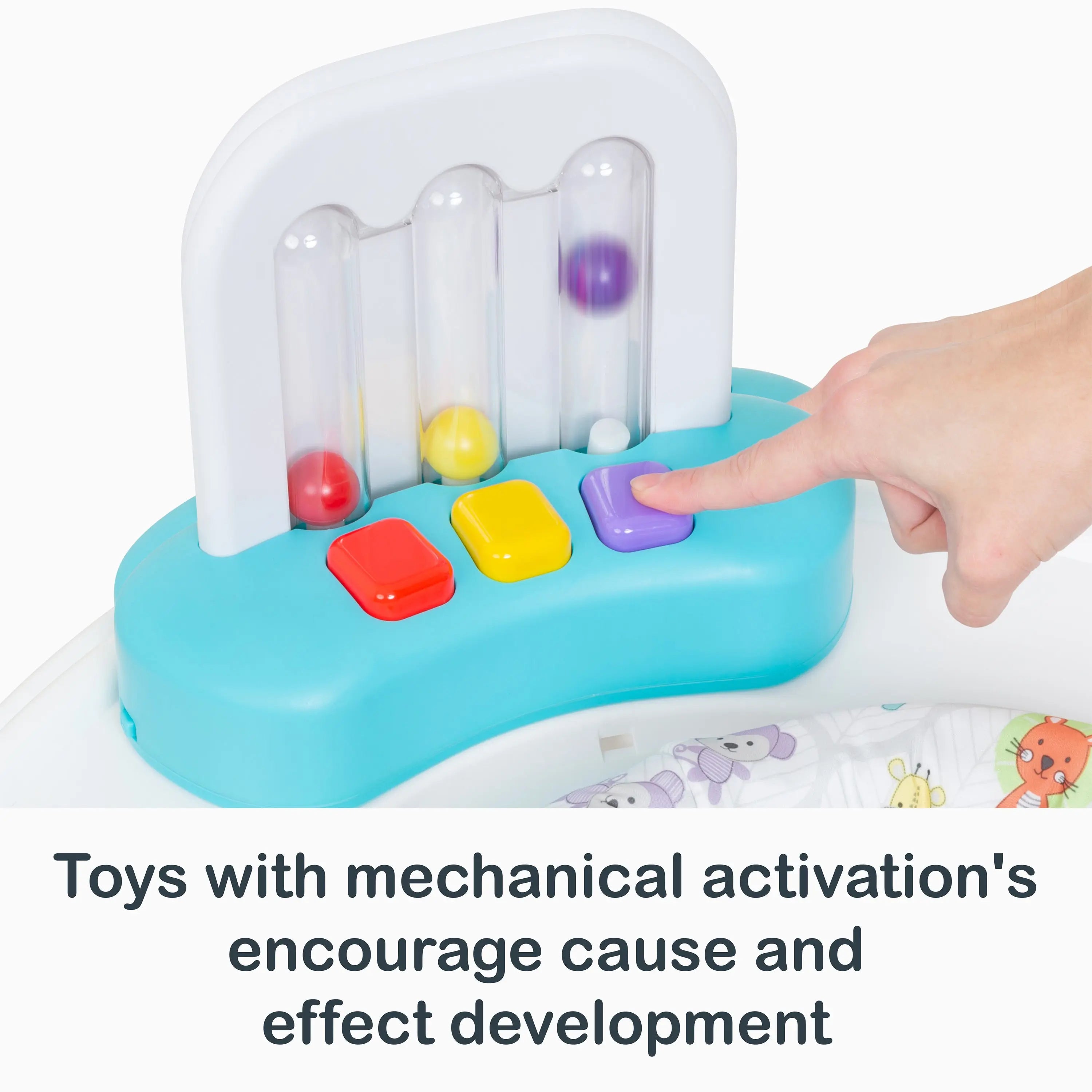 Smart Steps® 3-in-1 Bounce N' Play Activity Center with STEM Learning Toys for Toddlers - Interactive Baby Play Gym for Indoor Fun & Early Childhood Development
