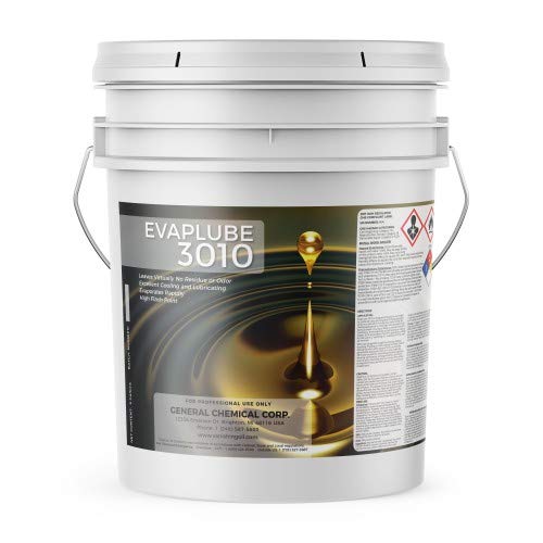 High-Performance Evaporating Metalworking Lubricant - Synthetic Evap Lube 3010 for Aluminum, Steel & Alloys - Vanishing Oil Film Fluid for Metal Stamping, Forming & Machining - Industrial-Grade 5 Gallon Bucket - Perfect for Automotive Parts Manufacturing & Precision Metal Fabrication