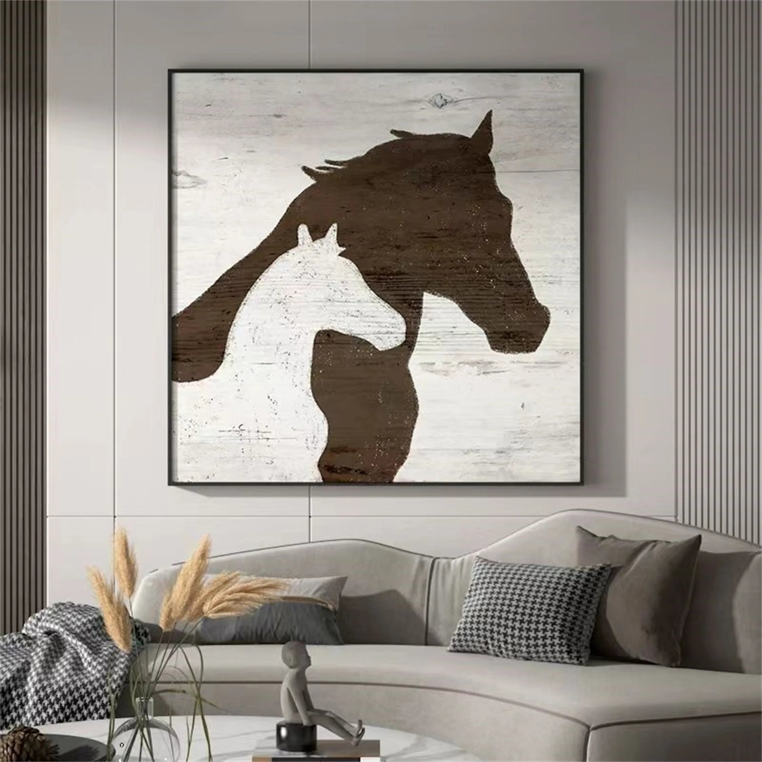 Animal Art Painting #AP028 - Handmade Canvas Wall Decor for Living Room, Bedroom & Office | Wildlife & Nature Inspired Artwork