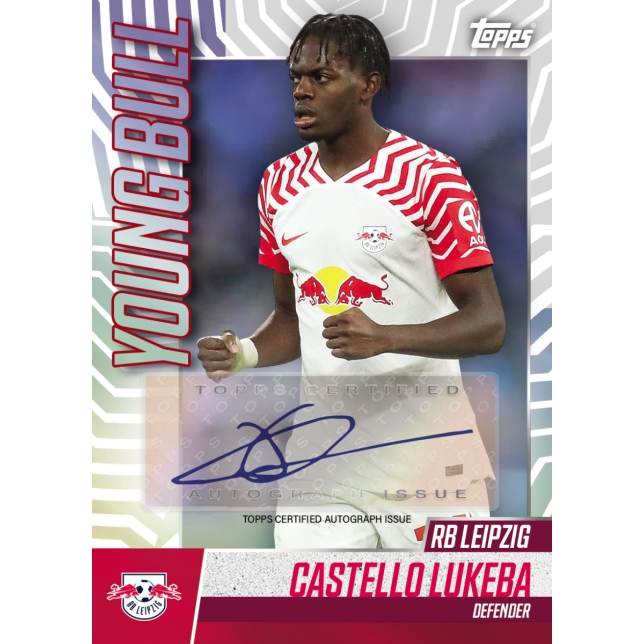 Topps 100% RB Leipzig 23/24 Soccer Trading Cards - Official Bundesliga Collectibles for Fans & Card Collectors - Perfect for Game Days, Trading & Display