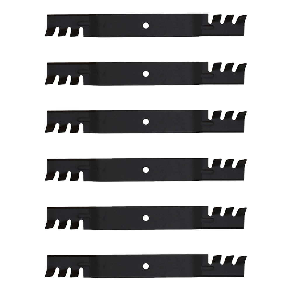 RAParts 6-Pack Copperhead Mulching Blades - Compatible with Toro 106-2247-03 - Durable Lawn Mower Replacement Blades for Superior Mulching Performance | Perfect for Residential & Commercial Lawn Care, Landscaping, and Yard Maintenance