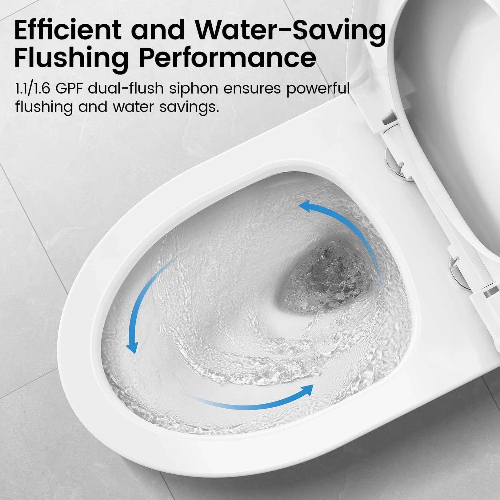 ADA Compliant Compact Elongated One-Piece Toilet - 12