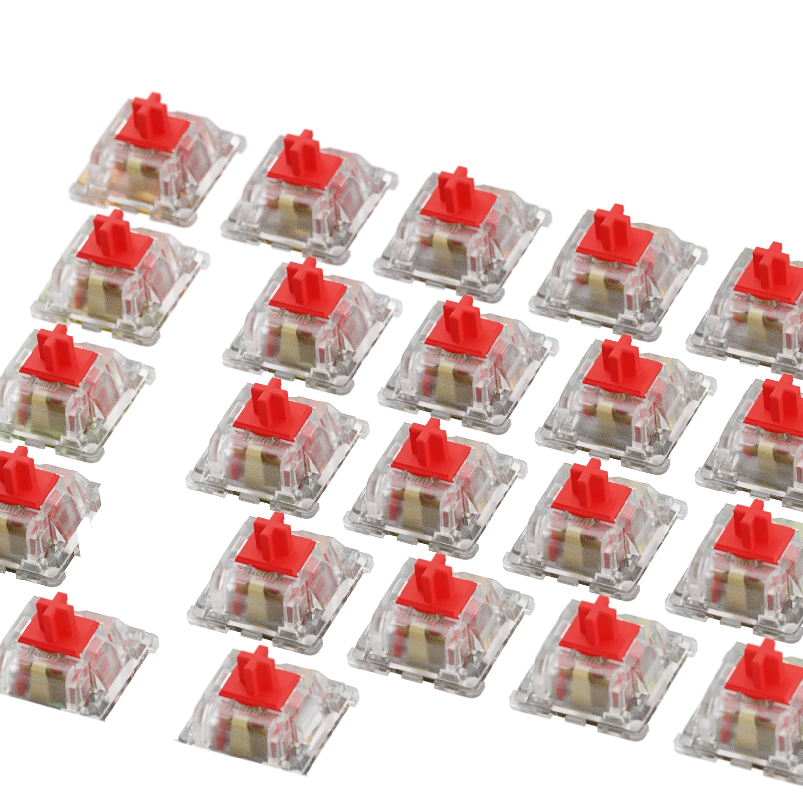 Glorious Fox Mechanical Keyboard Switches - MX Standard 65% ANSI Layout for Gaming & Typing | Perfect for Esports, Office Work & Programming