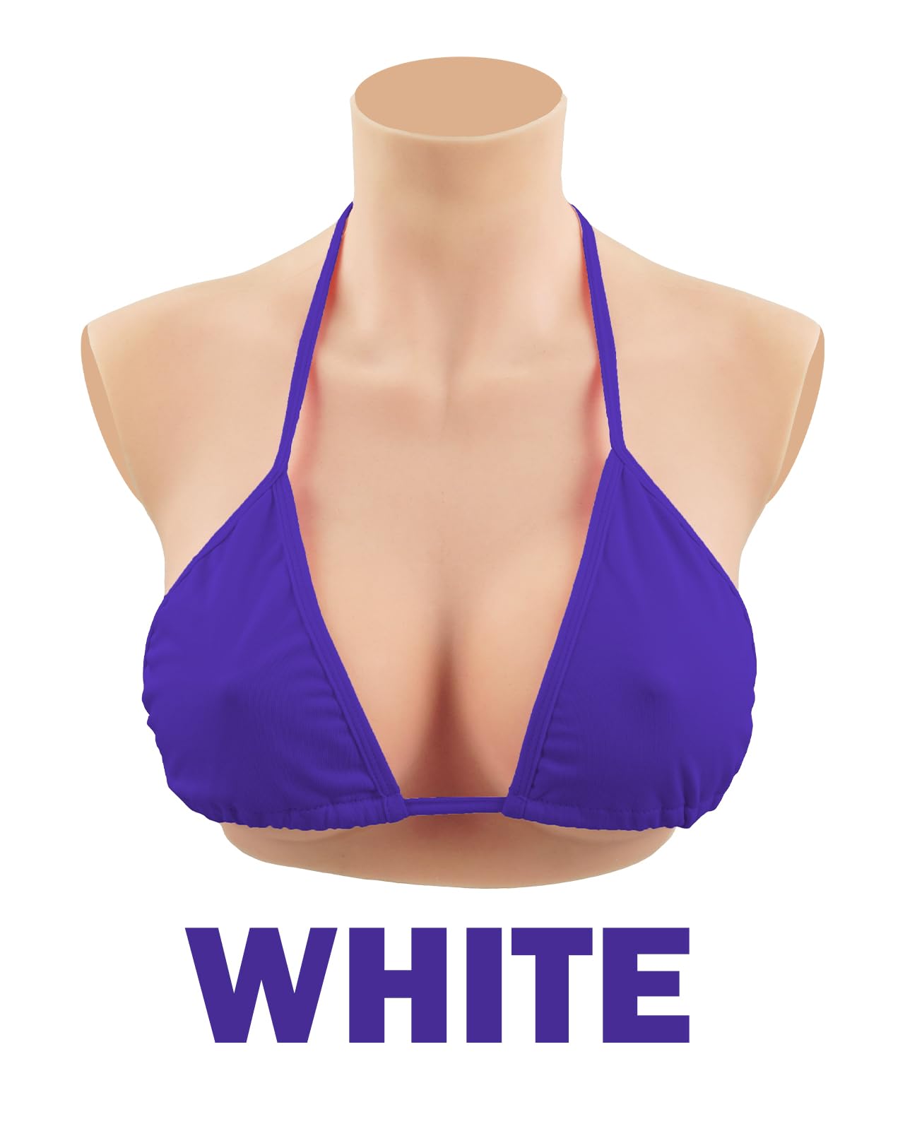 KUMIHO Silicone Breastplate - Realistic Fake Boobs B-G Cup for Crossdressers, Transgender & Drag Queens | Comfortable & Natural-Looking Breast Forms for Cosplay, Costume Parties & Gender Affirmation