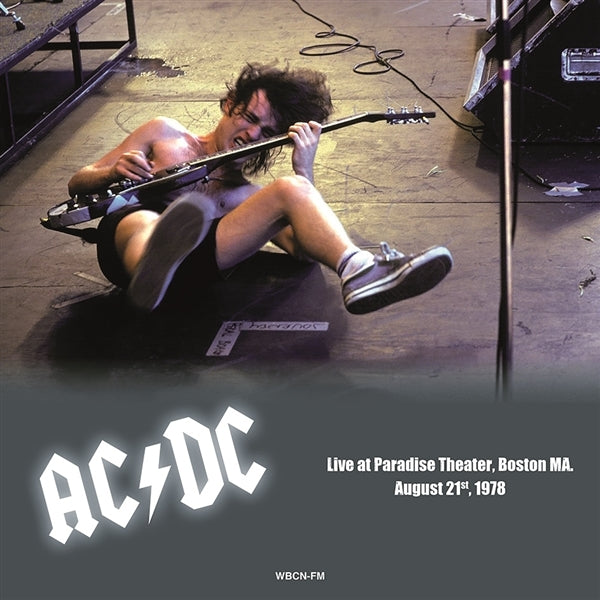 AC/DC Paradise Theater Boston MA August 21st 1978 Vintage Concert LP - Rare Vinyl Record for Music Collectors & Rock Memorabilia Fans (Perfect for Home Decor, Music Room Display & Vintage Collection)