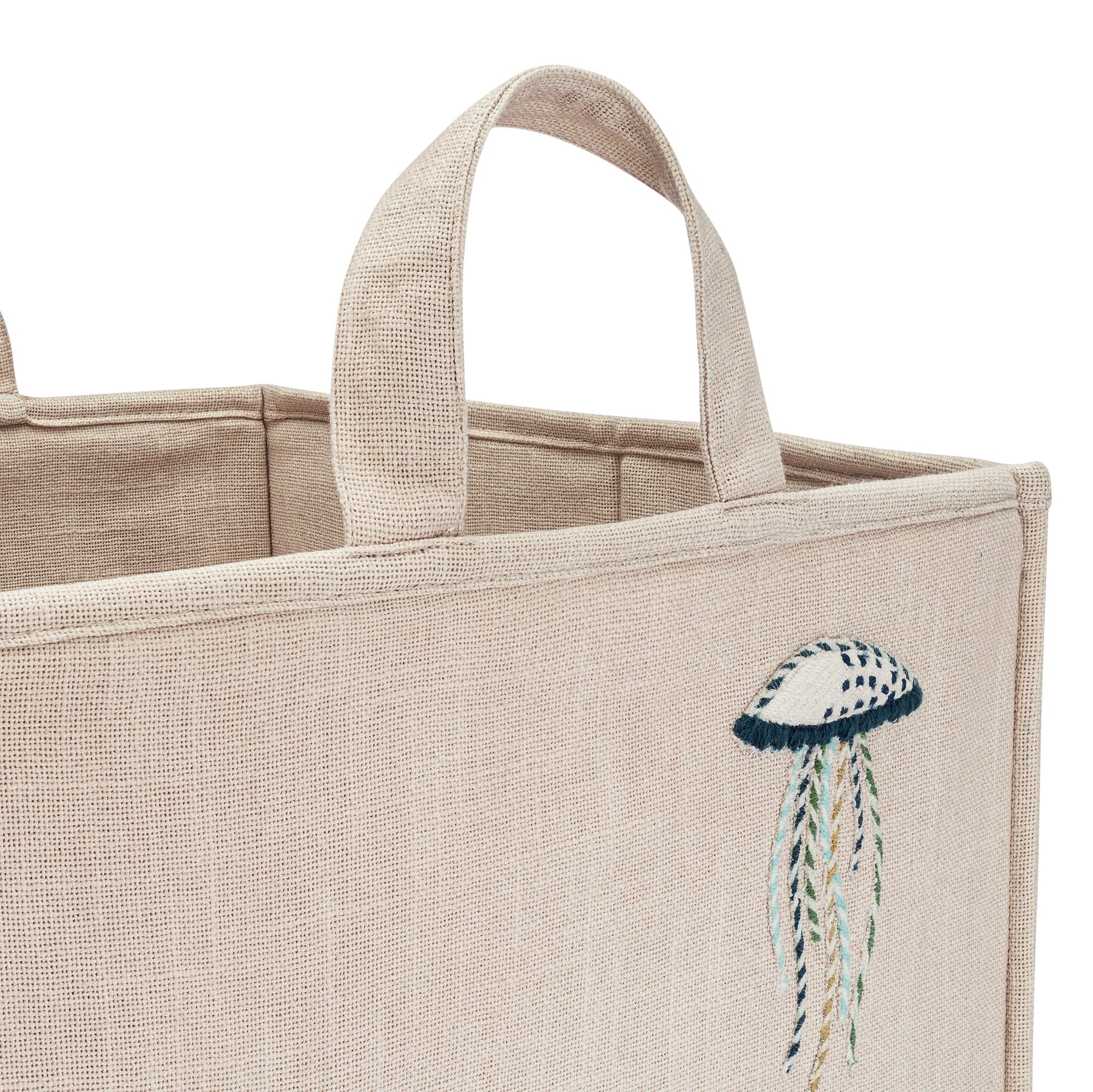 Ocean Animal Themed Baby Storage Cubes by Crane - Perfect for Nursery Organization & Kids' Toy Storage