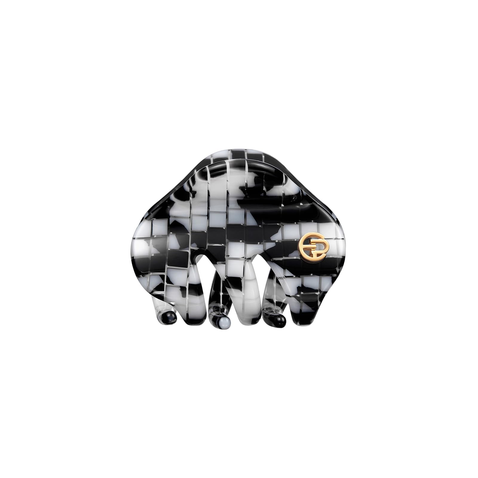 EVITA PERONI Small Claw Hair Clip Set - Colorful Mini Acetate Hair Clips for Women & Girls - Perfect for Ponytails, Buns & Everyday Hairstyles