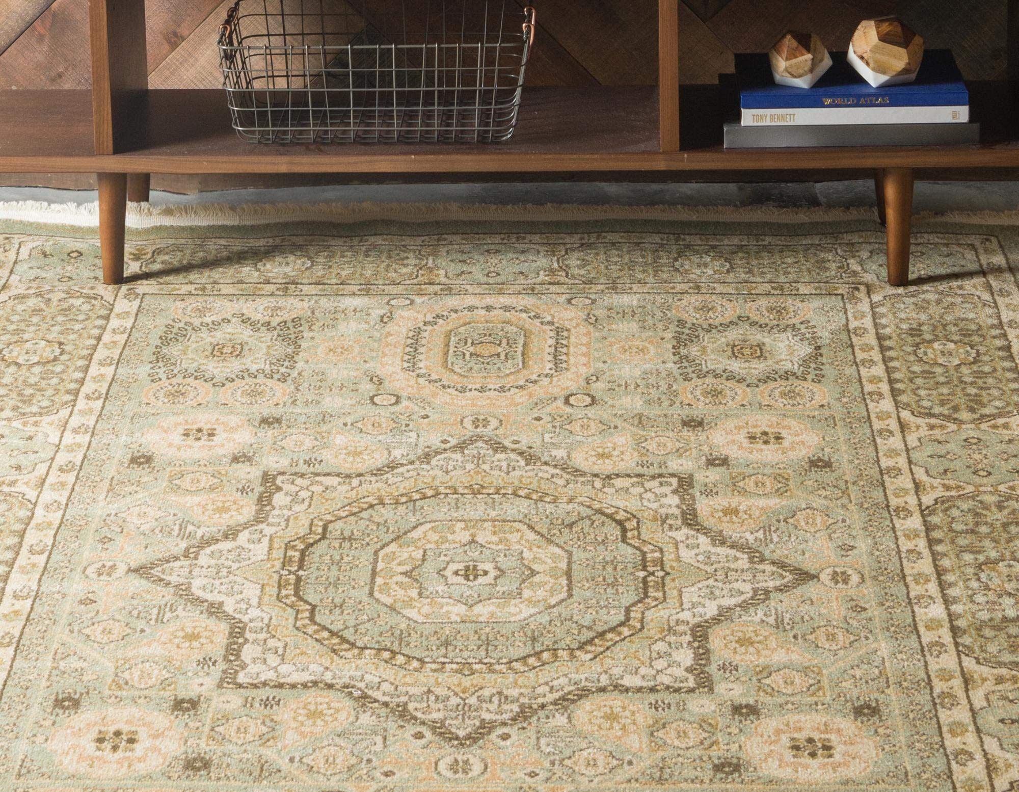 Amina Collection 10' Runner Cream Flatweave Rug - Soft Hallway & Entryway Carpet | Durable for High Traffic Areas | Perfect for Home, Office & Apartment Decor