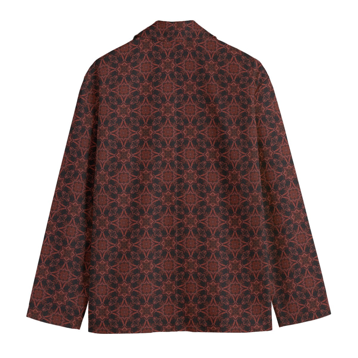Gothic Inspired Casual Flat Lapel Collar Blazer Jacket for Women - Stylish Gothic Fashion Outerwear for Office, Party & Everyday Wear