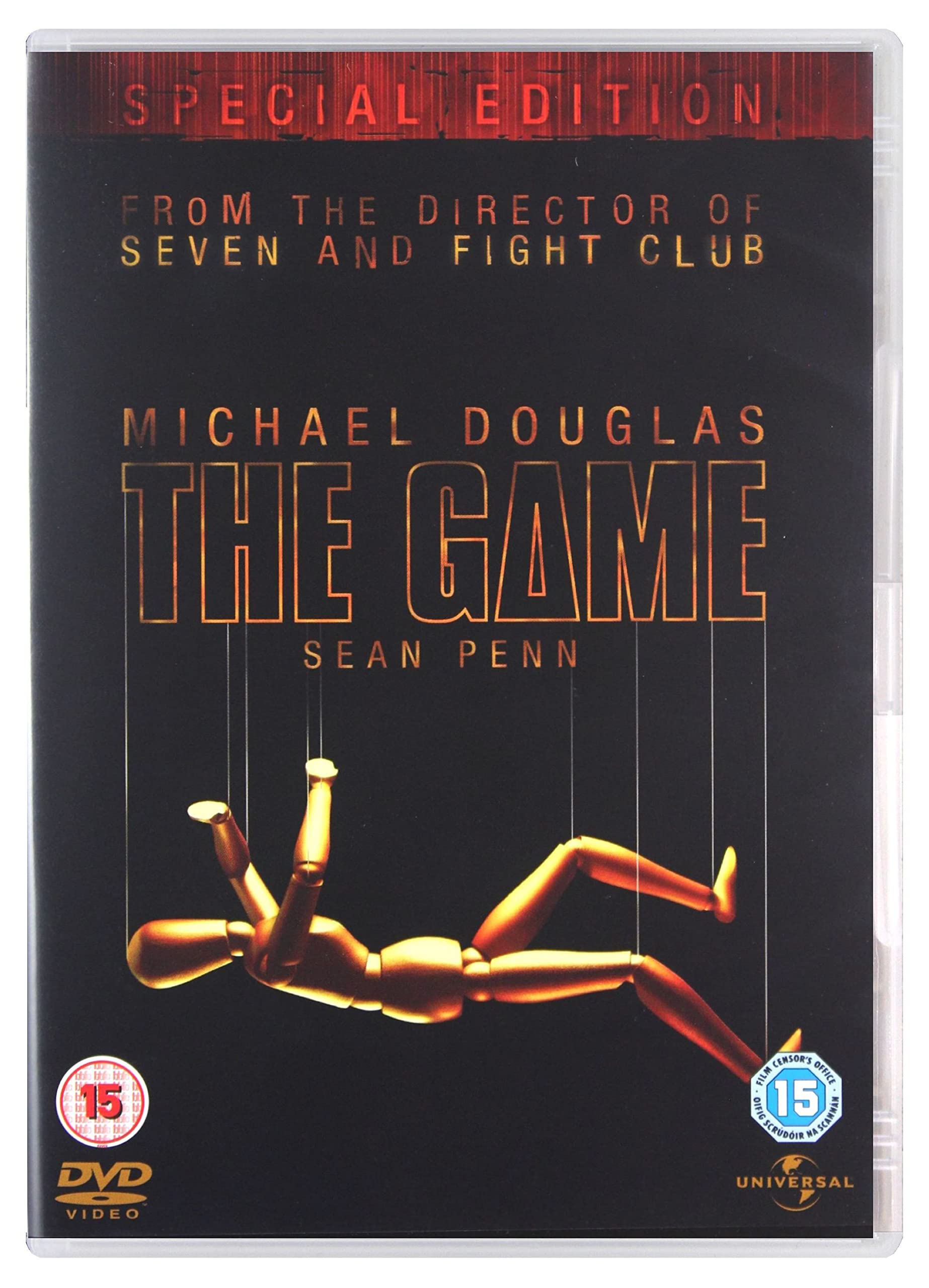 The Game [Special Edition] [1997] [DVD] - Thrilling Psychological Drama for Movie Night and Home Entertainment