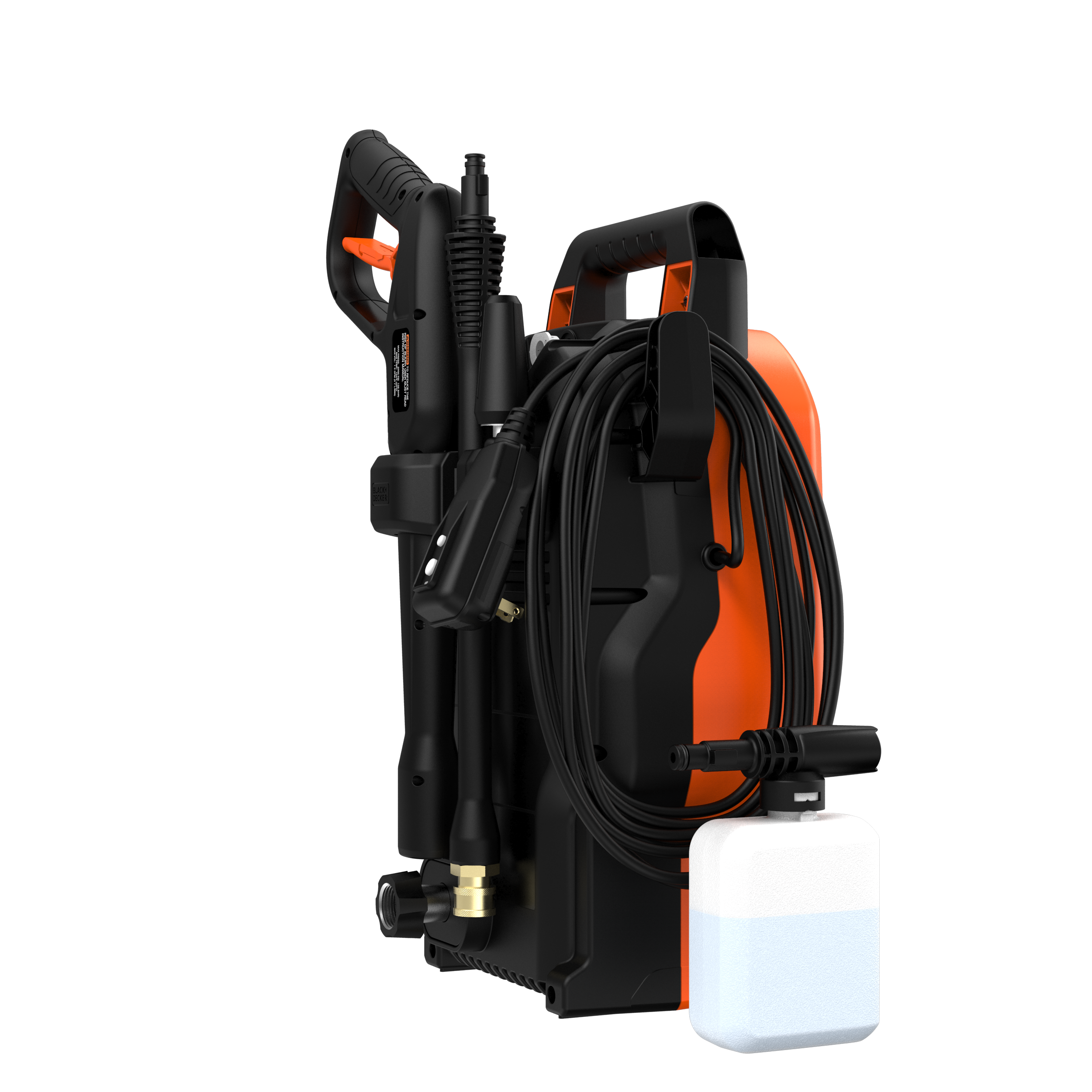 1,700 MAX PSI Electric Pressure Washer - 1.2 GPM Cold Water Power Cleaner for Home, Driveway, Deck, Patio & Car Washing