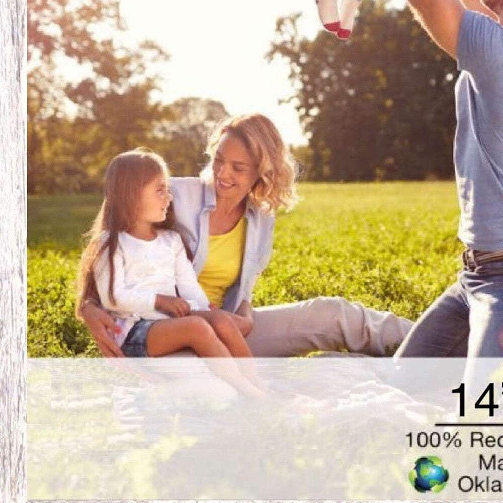 HomeRoots 14x18 Inch Whitewashed Wood Picture Frame - Perfect for Wall Decor, Family Photos & Art Display in Living Room, Bedroom or Office