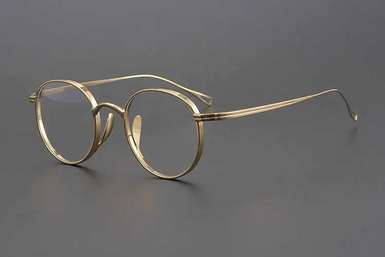 Aror Women's Full Rim Oval Round Titanium Eyeglasses - Lightweight & Durable Eyewear for Work, Reading & Fashion