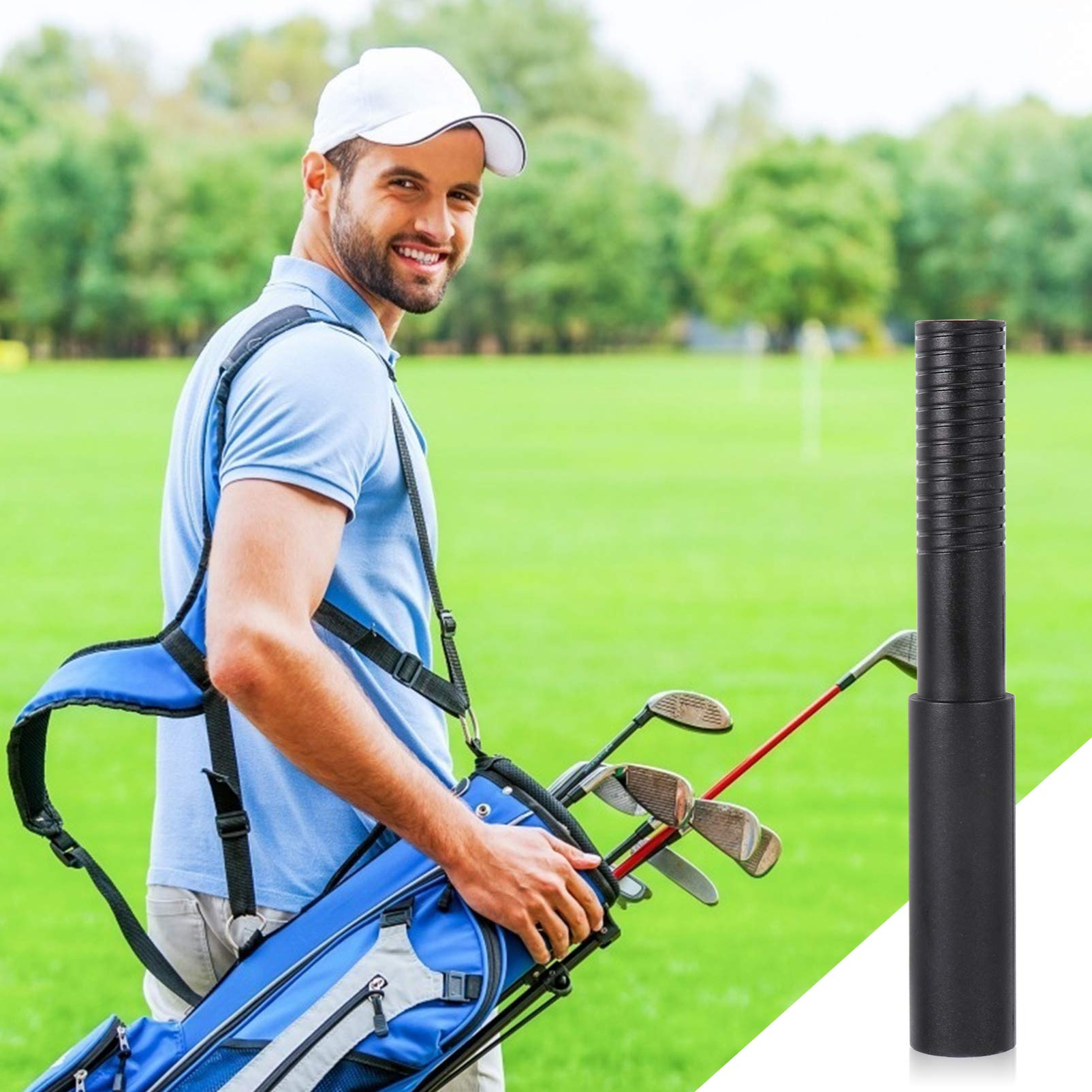 BESPORTBLE Golf Shaft Extensions for Graphite Iron Shafts - 2 Pack Set - Perfect for Club Repair & Custom Fitting at Home or Pro Shop