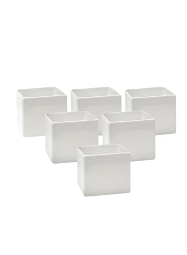 White, Pack of 6