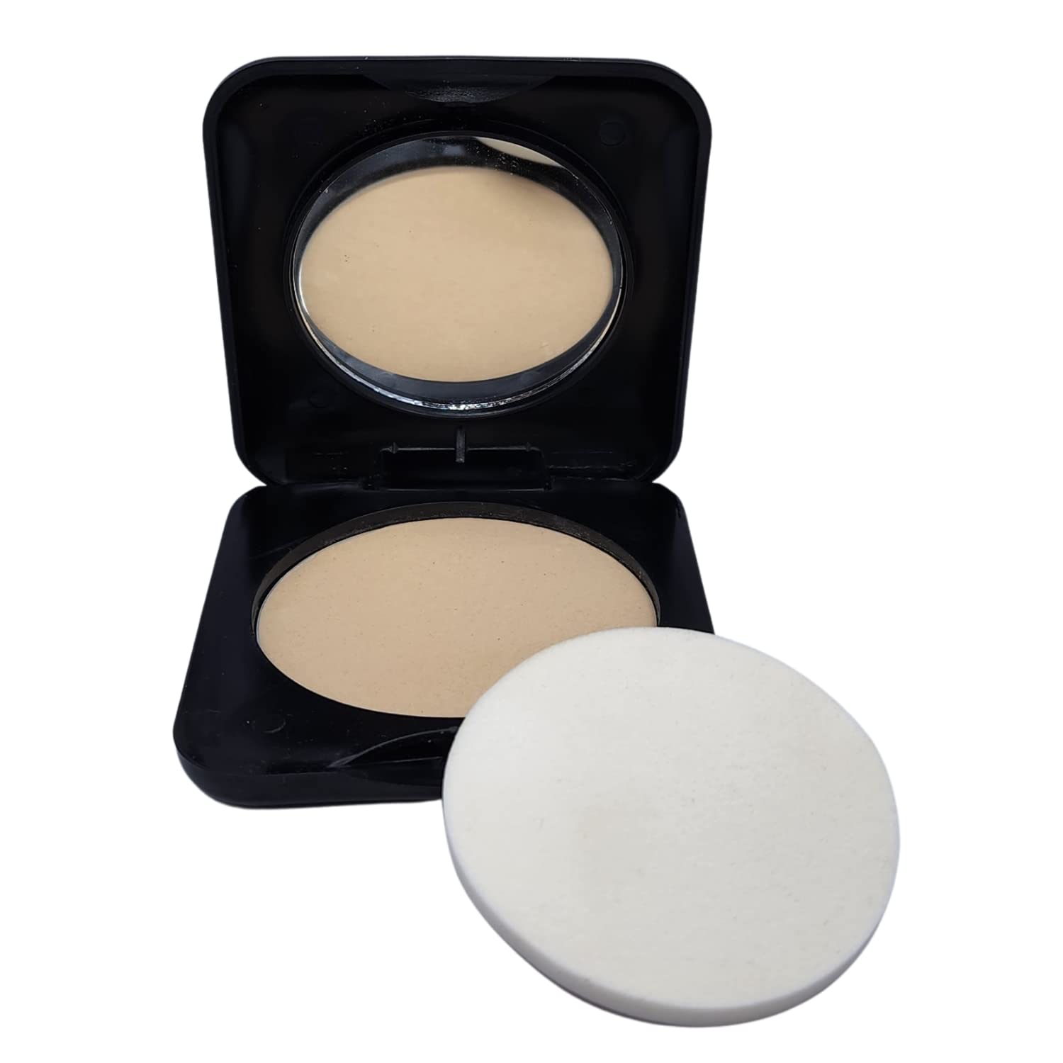 KINDED Compact Powder with SPF for Face Makeup - Oil Control, Long Lasting & Waterproof - Matte Finish for Oily & Dry Skin - 9g, Cream Ivory | Perfect for Daily Wear, Touch-Ups & On-the-Go Makeup