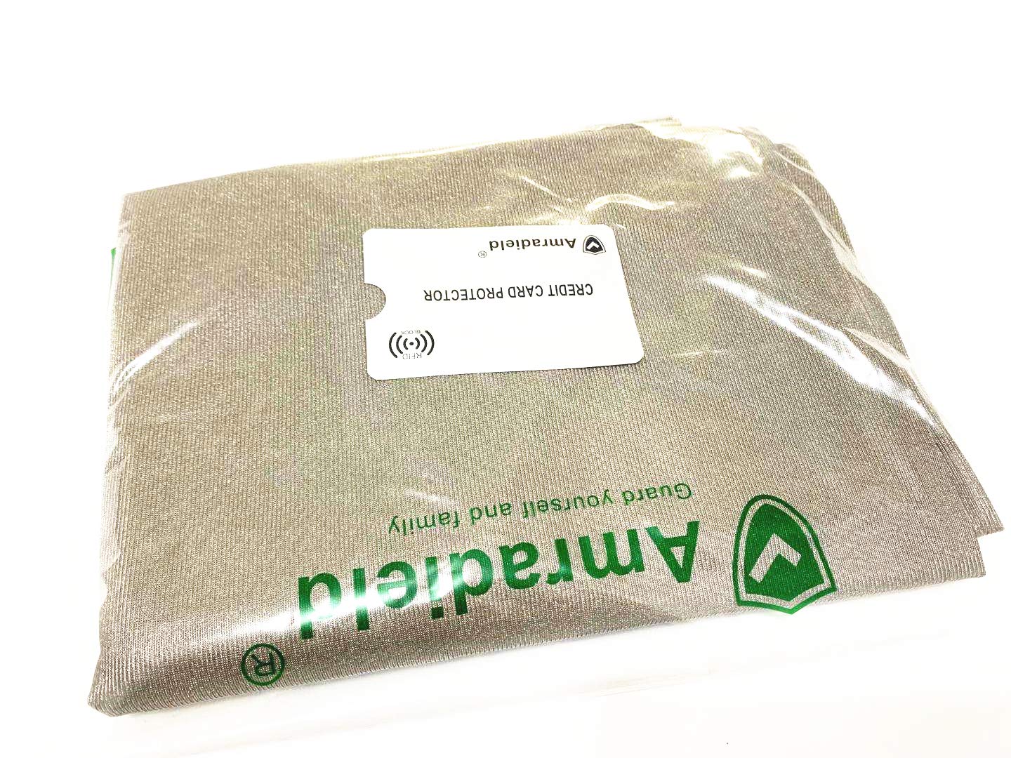Amradield 100% Pure Silver Fiber Fabric - EMF & Radiation Shielding Material (80