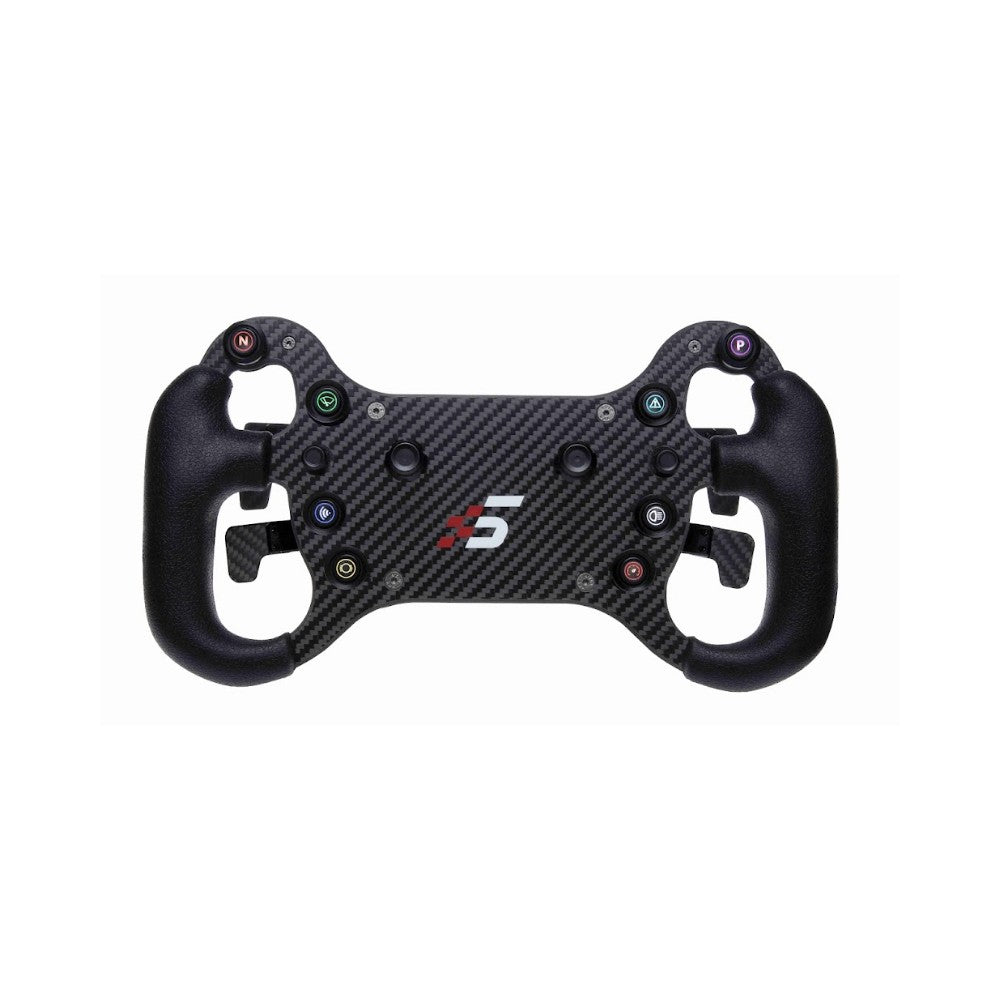 Simagic GT4 Carbon Fiber Steering Wheel Rim - High-Performance Racing Wheel for Sim Racing, Drifting & Gaming - Compatible with PC & PS4/PS5