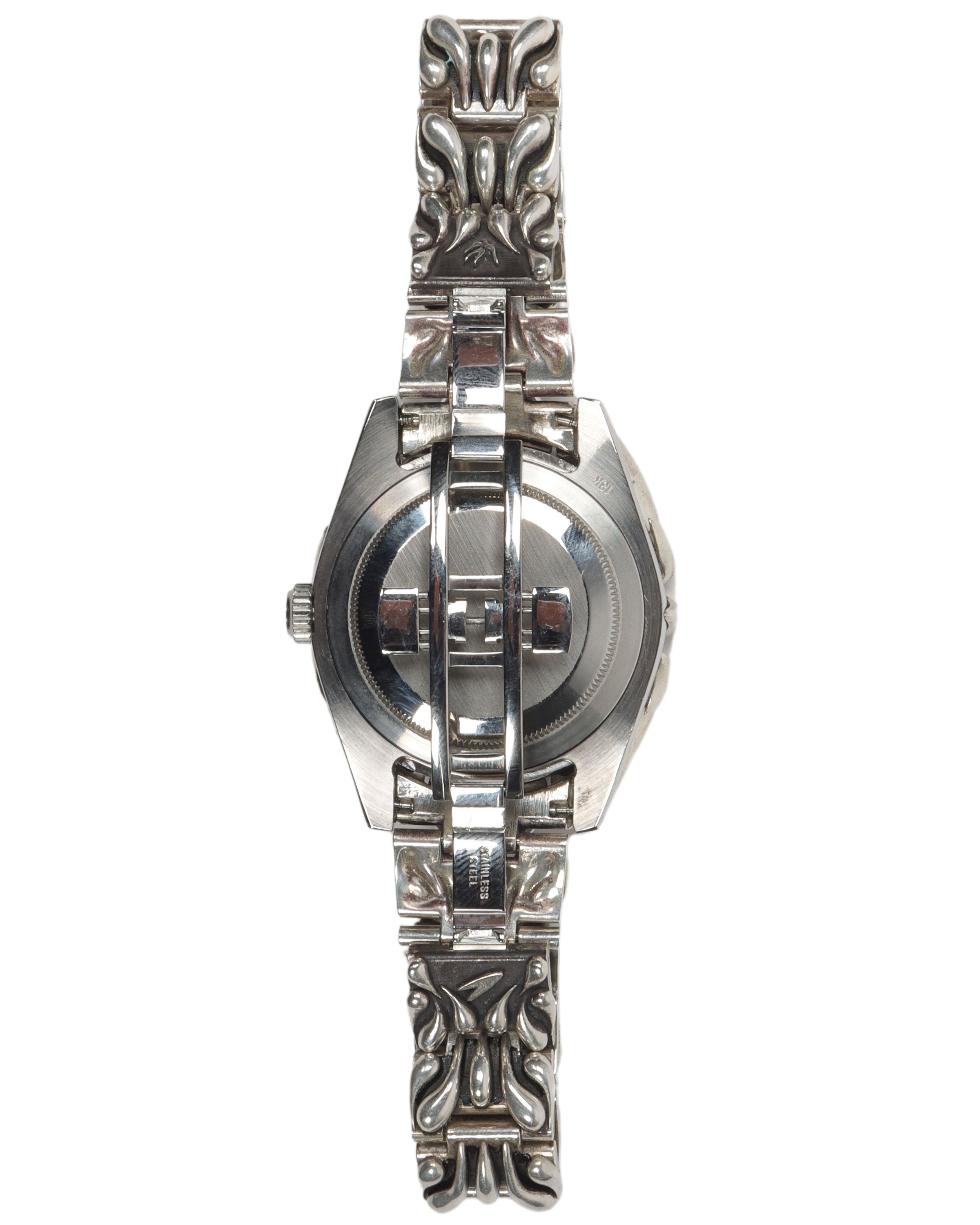 Silver Dove Pink Face Watch - Elegant Women's Wristwatch with Rose Gold Accents | Perfect for Everyday Wear, Office, and Special Occasions