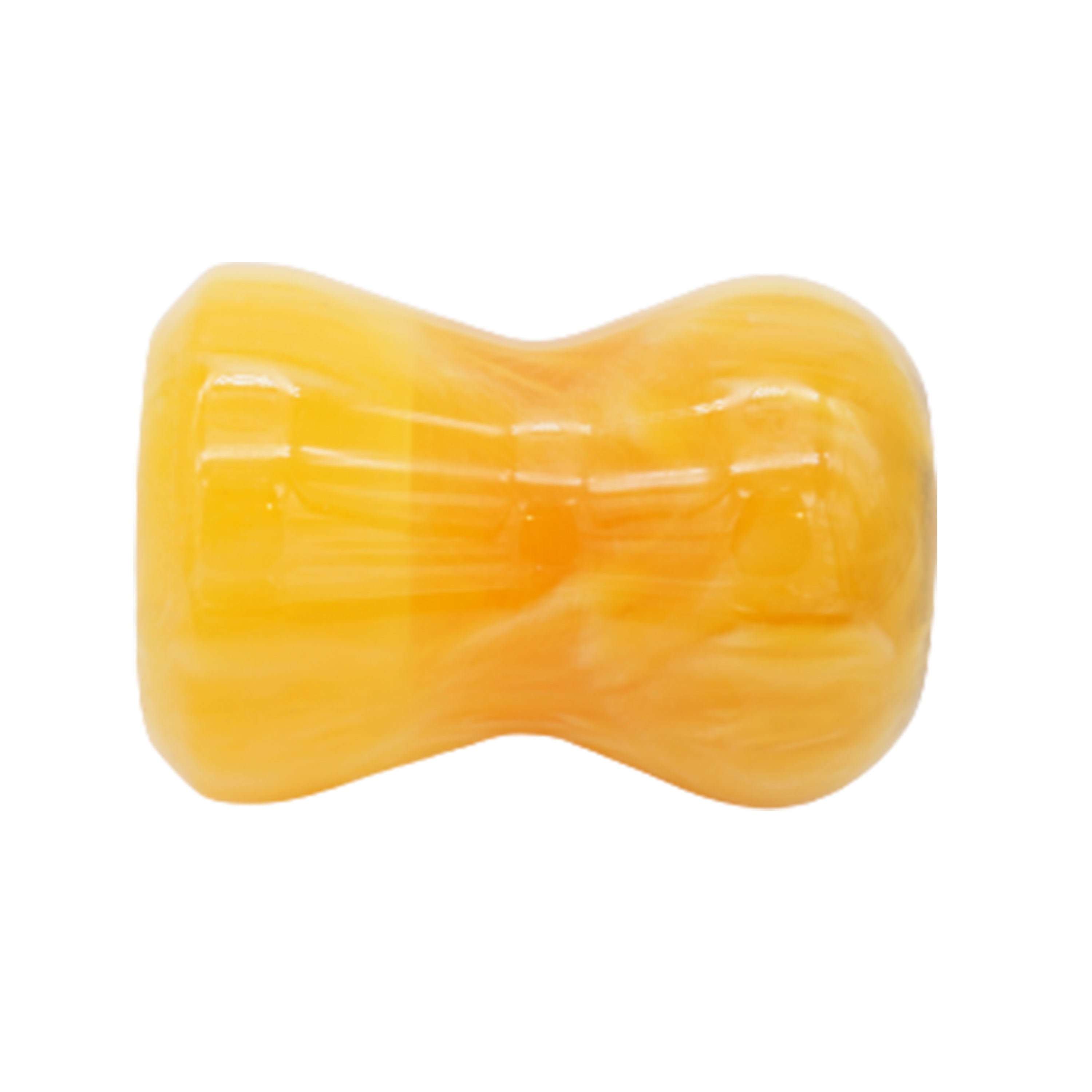 Premium Amber Handcrafted Shaving Brush Handle for Wet Shaving - Fits 24mm & 26mm Knots - Perfect for Traditional Barber Shaving & Luxury Grooming Gifts