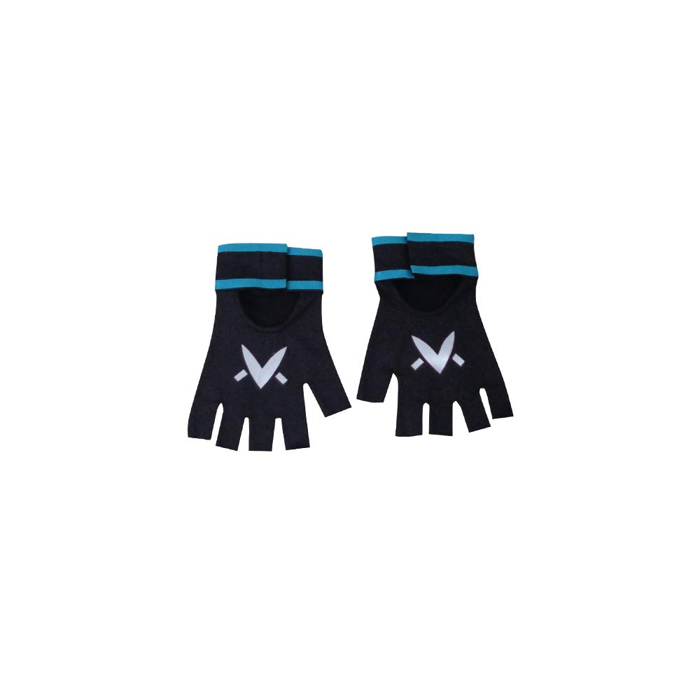 Valorant Jett Cosplay Costume for Women - Full Outfit Set with Gloves & Accessories | Perfect for Female Gamers, Cosplay Events & Halloween Costumes