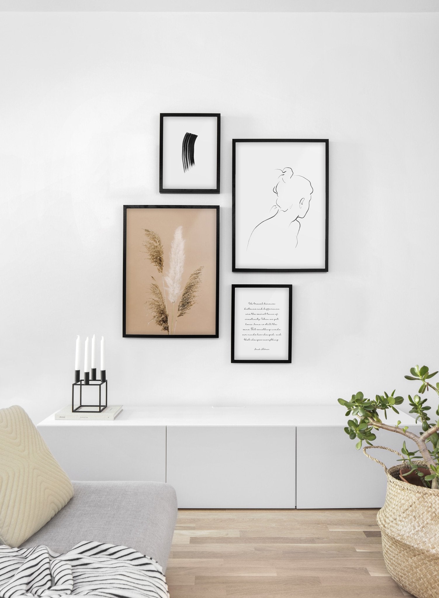 Gathering of Grasses Poster - Nature Inspired Wall Art Decor for Home, Office & Classroom - Perfect for Botanical Lovers & Interior Design