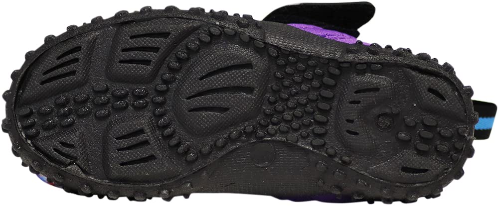 NORTY Wave Aqua Sock Water Shoes for Kids - Swim Beach Shoes for Boys & Girls - Quick-Dry Barefoot Water Socks - Non-Slip Aqua Shoes for Swimming, Surfing & Pool Play