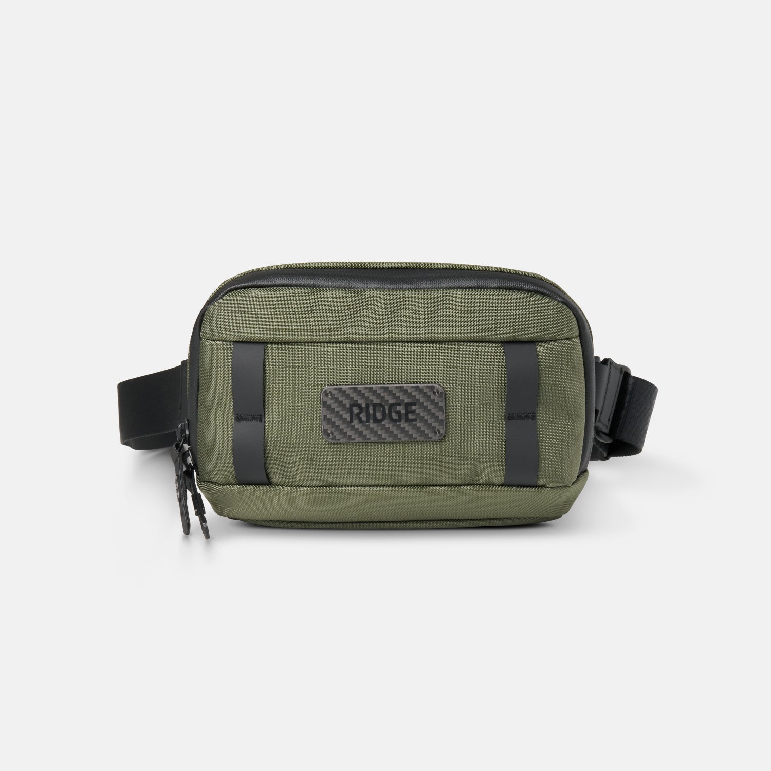 Commuter Sling Bag - Waterproof & Lightweight Matte Olive Crossbody Bag for Men & Women - Perfect for Travel, Work, and Outdoor Adventures