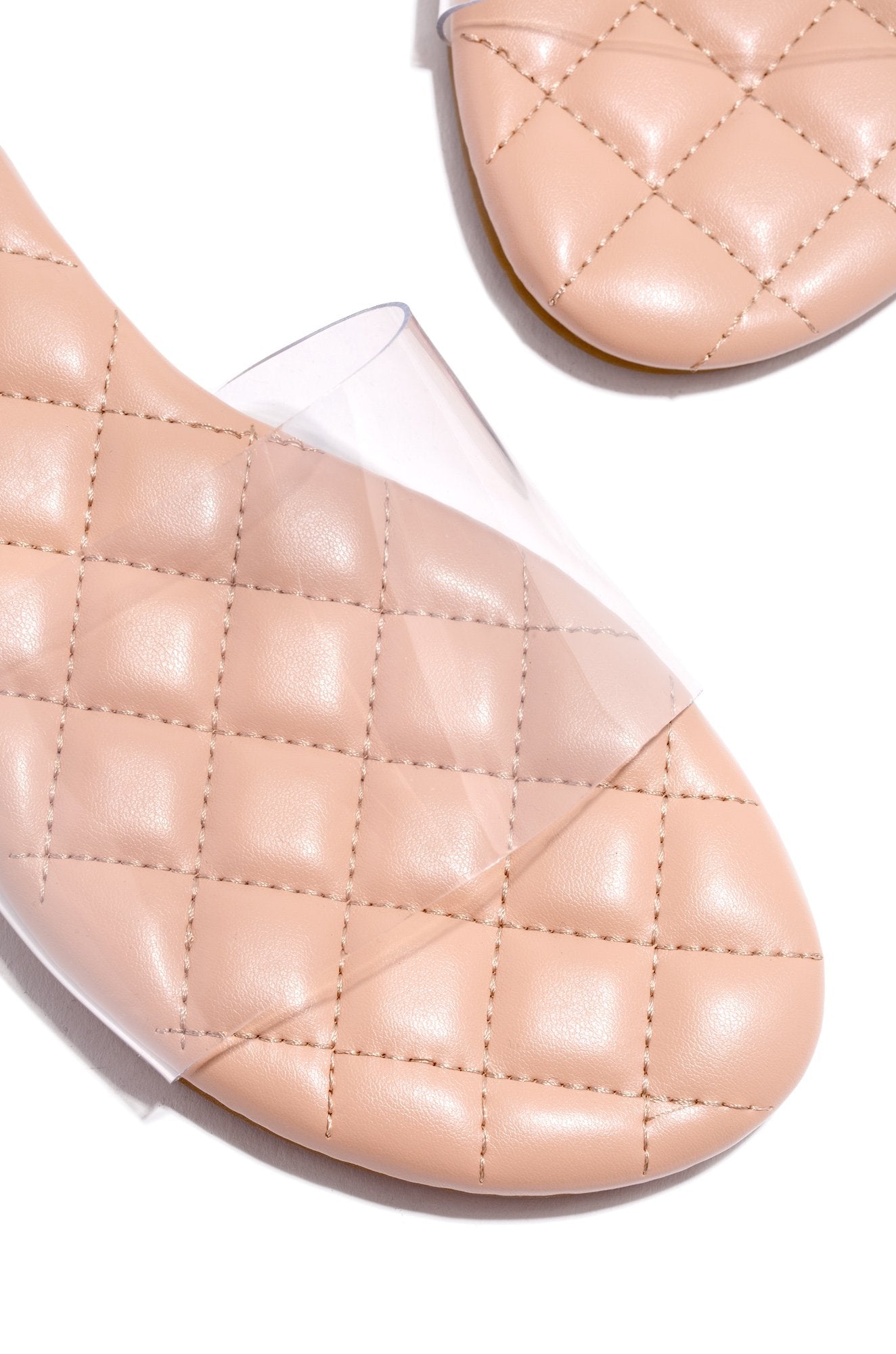 Lori Women's Nude Sandals - Comfortable Casual Slide Sandals for Summer Beach, Pool, Vacation & Everyday Wear