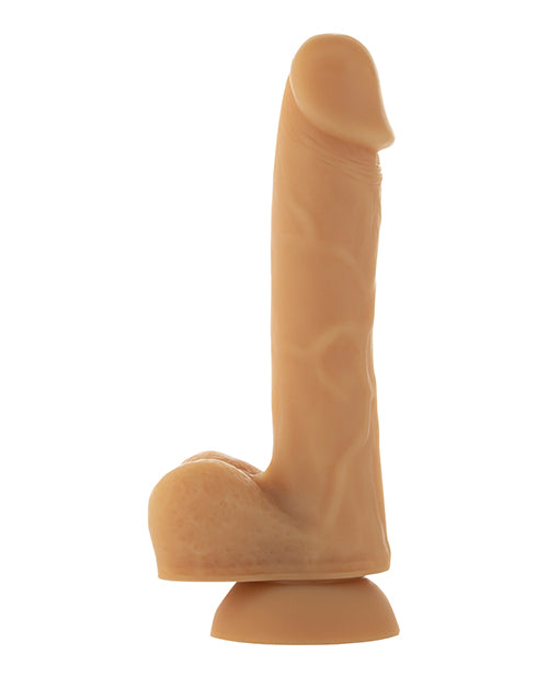 Flexible 8in Caramel Andrew Silicone Bendable Dong - Realistic Adult Toy for Couples & Solo Play, Perfect for Spicing Up Your Intimate Moments