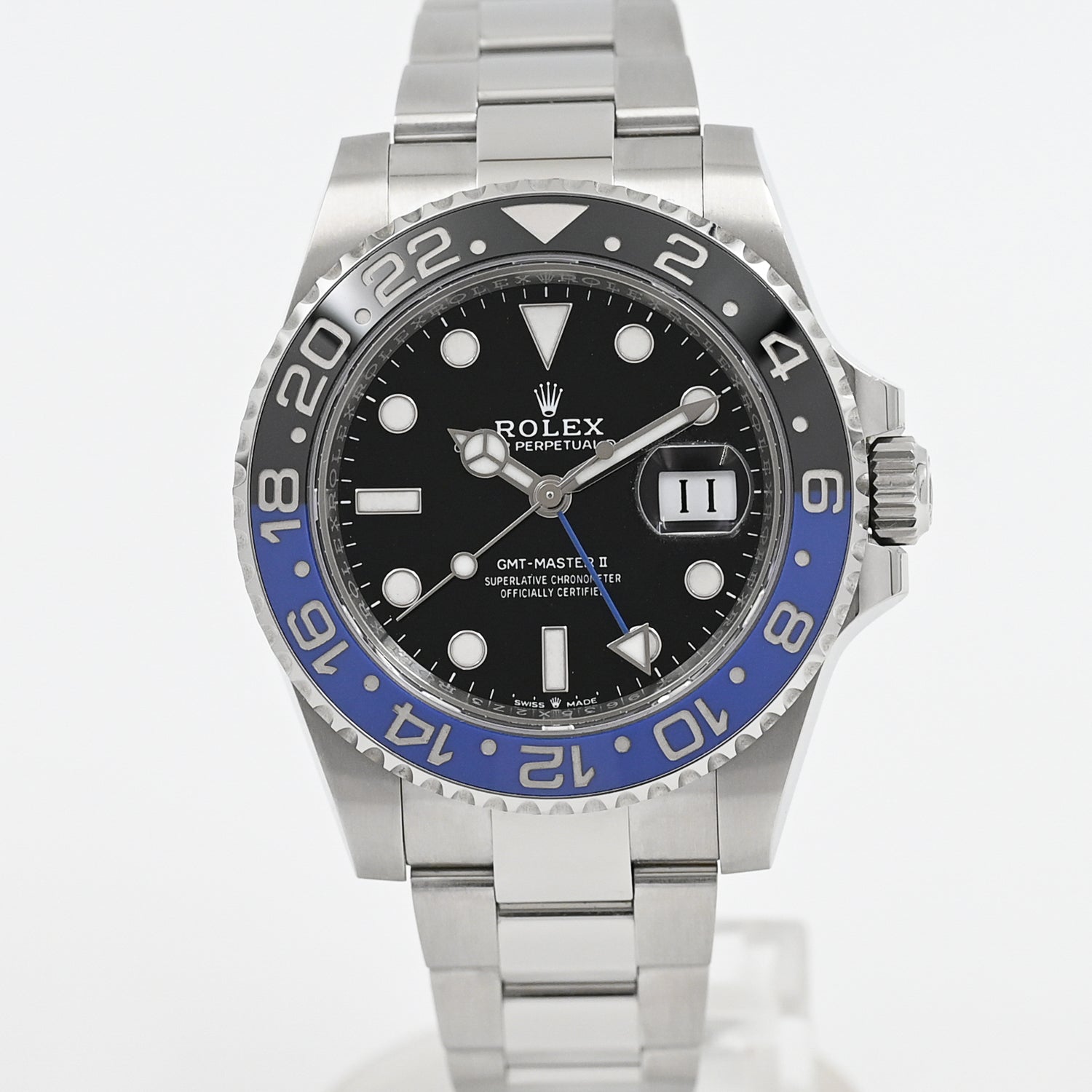 Rolex GMT-Master II Batman 126710BLNR 2023 Luxury Men's Watch - Perfect for Business Travel & Aviation Enthusiasts