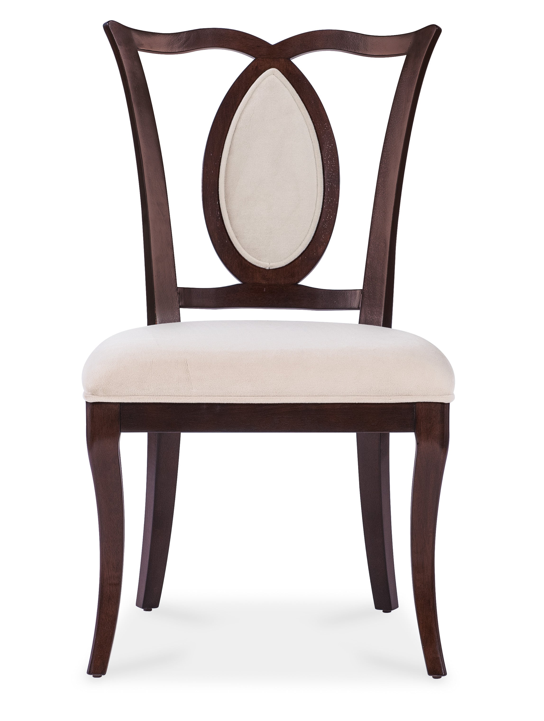 Bella Donna Side Chair - Modern Accent Chair for Dining Room, Living Room & Office - Comfortable Upholstered Seat with Wooden Legs - Perfect for Home Decor & Small Spaces