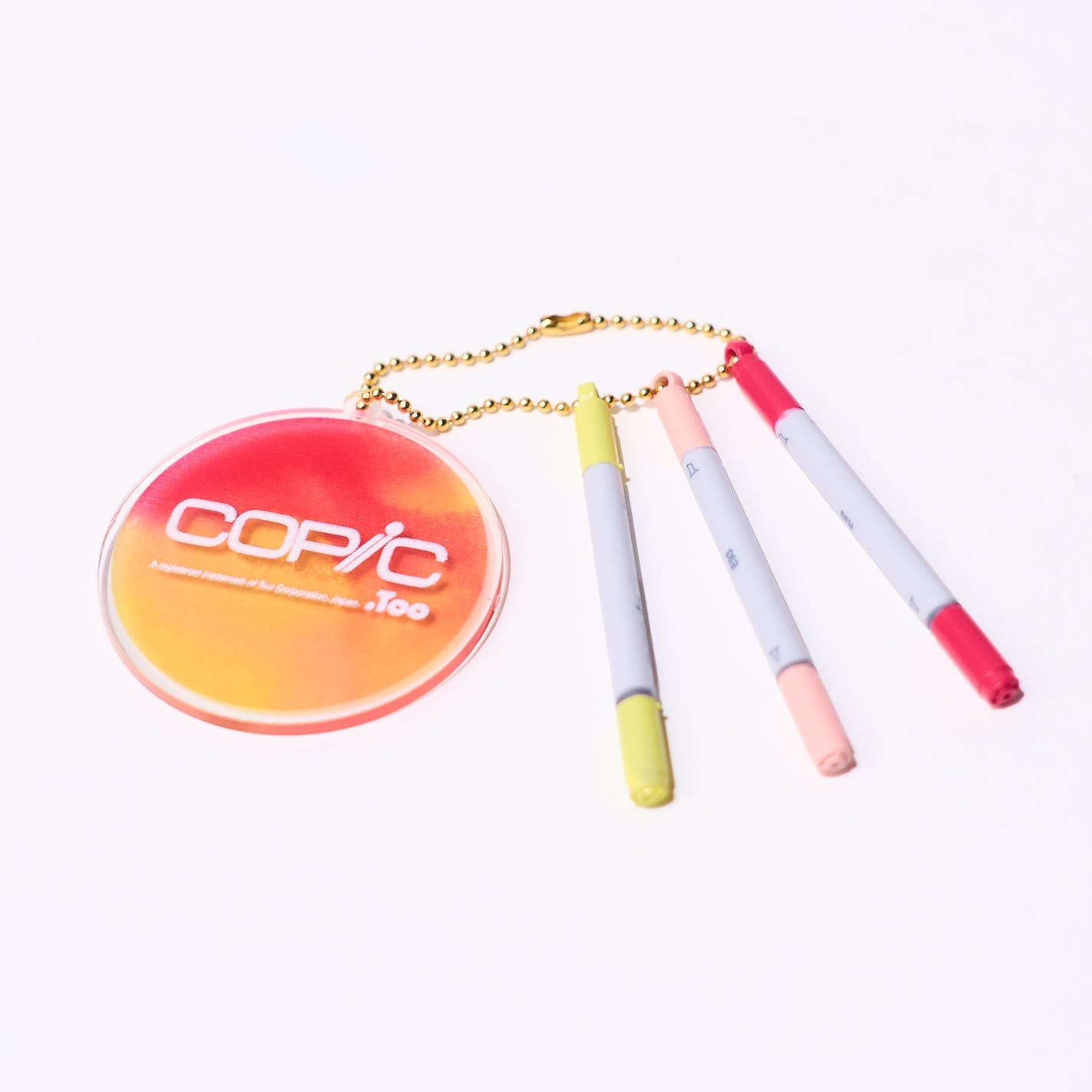 Copic Miniature Keychain - 2 Pack Gacha Capsule Toys for Collectors, DIY & Gift Giving | Perfect for Keyrings, Backpacks & Cosplay Accessories
