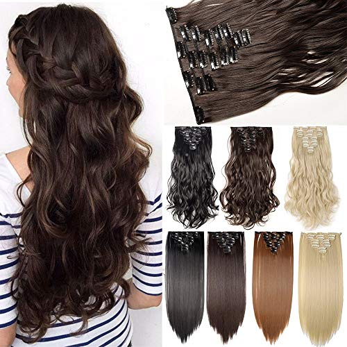 Dark Brown Curly