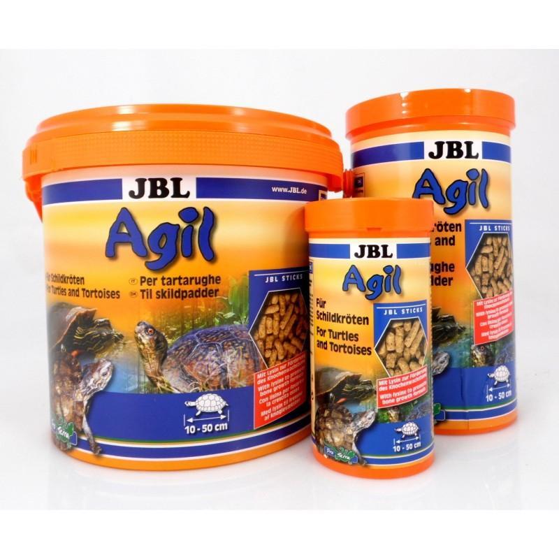JBL Agil Complete Turtle Food - Premium Nutrition for Aquatic & Land Turtles (250ml/1000ml) - Ideal for Daily Feeding & Growth Support