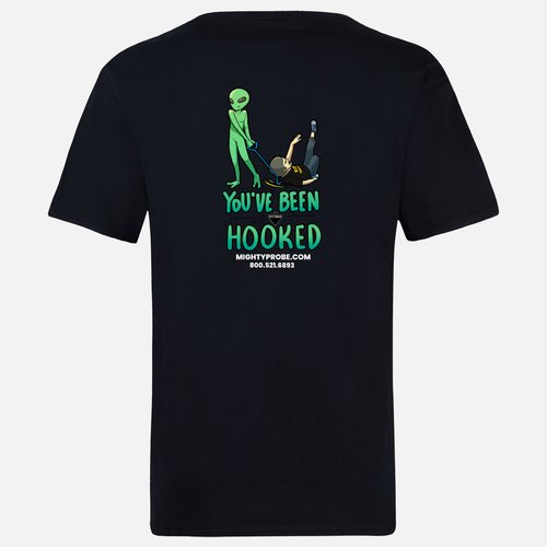 You've Been Hooked T-Shirt - Funny Fishing Graphic Tee for Men & Women - Perfect for Anglers, Fishing Trips, and Outdoor Adventures