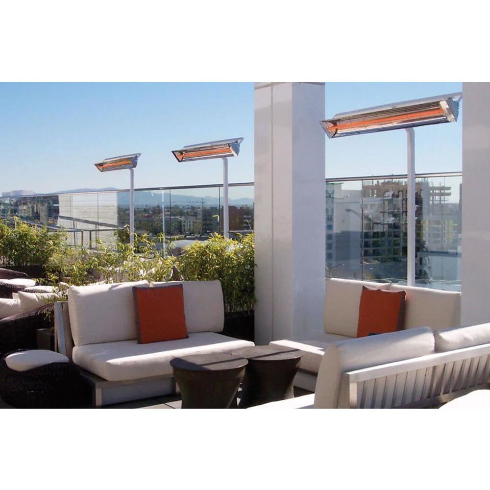 Infratech W Series 61-Inch 4000W Marine Grade Electric Heater - Flush Mounted Single Element for Indoor & Outdoor Heating - Perfect for Patios, Garages, and Marine Applications