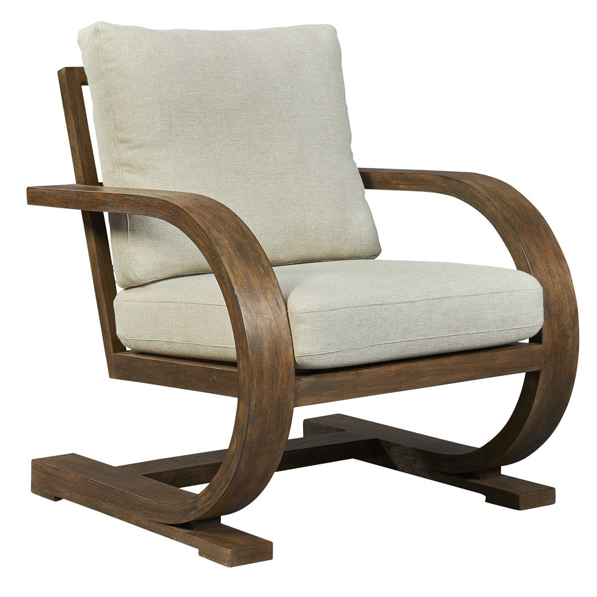 Stylish Bedrich Accent Chair for Living Room - Modern Lounge Chair with Upholstered Seat & Wooden Legs, Perfect for Home Decor, Reading Nook or Office Space