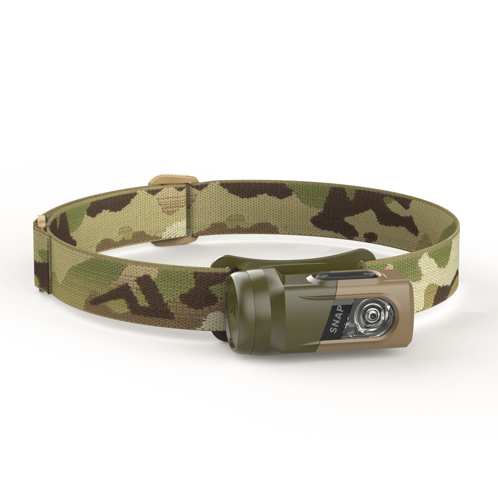 Princeton Tec Snap 450 RW Solo Headlamp - 450 Lumens LED Flashlight with 100-Hour Runtime - Perfect for Camping, Hiking, Running & Outdoor Adventures