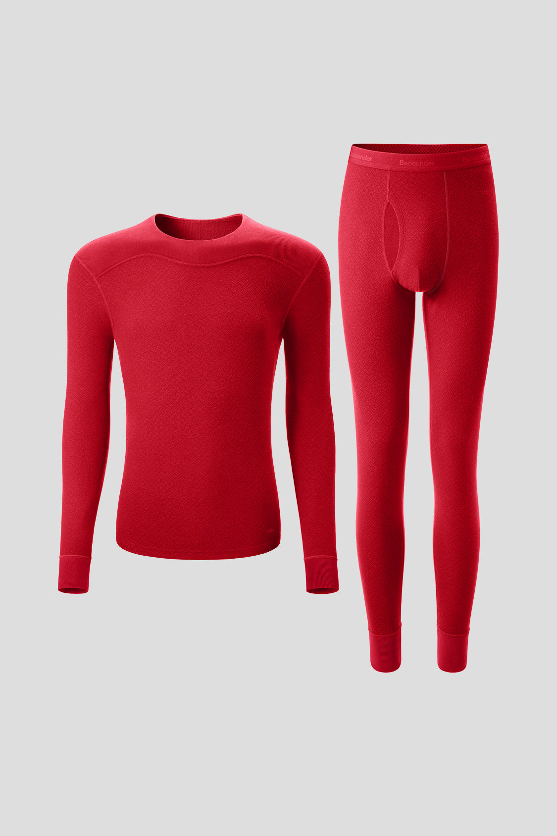 FortuneTouch Men's Thermal Underwear Set - Soft Fleece Lined Long Johns for Winter Warmth - Perfect for Cold Weather, Outdoor Activities & Layering