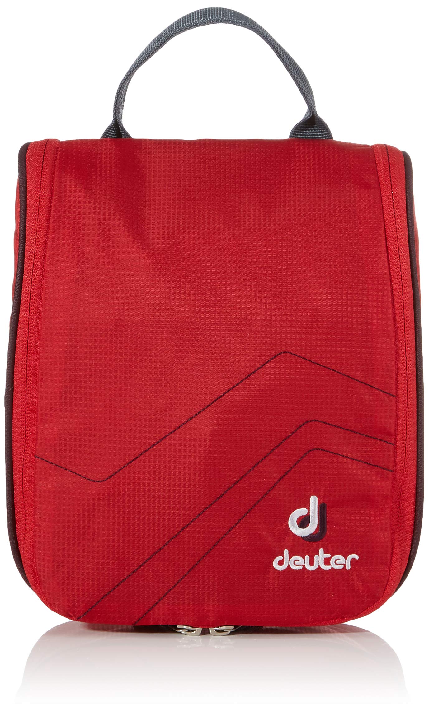 Deuter Wash Center I Backpack - Waterproof Hiking Daypack for Men & Women - Fire/Aubergine Color - Perfect for Outdoor Adventures, Travel & Daily Commute