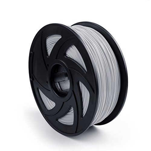 Bruce & Shark 1.75mm ABS 3D Printer Filament - 1kg/2.2lb Spool - Compatible with MakerBot, 3D Drawing Pens & FDM Printers - Perfect for DIY Projects, Prototyping & Creative Designs